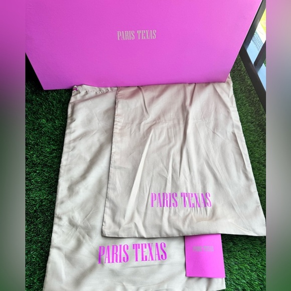 Paris Texas Jane Folded Leather Over the Knee Boots 90mm - Black - Picture 9 of 15